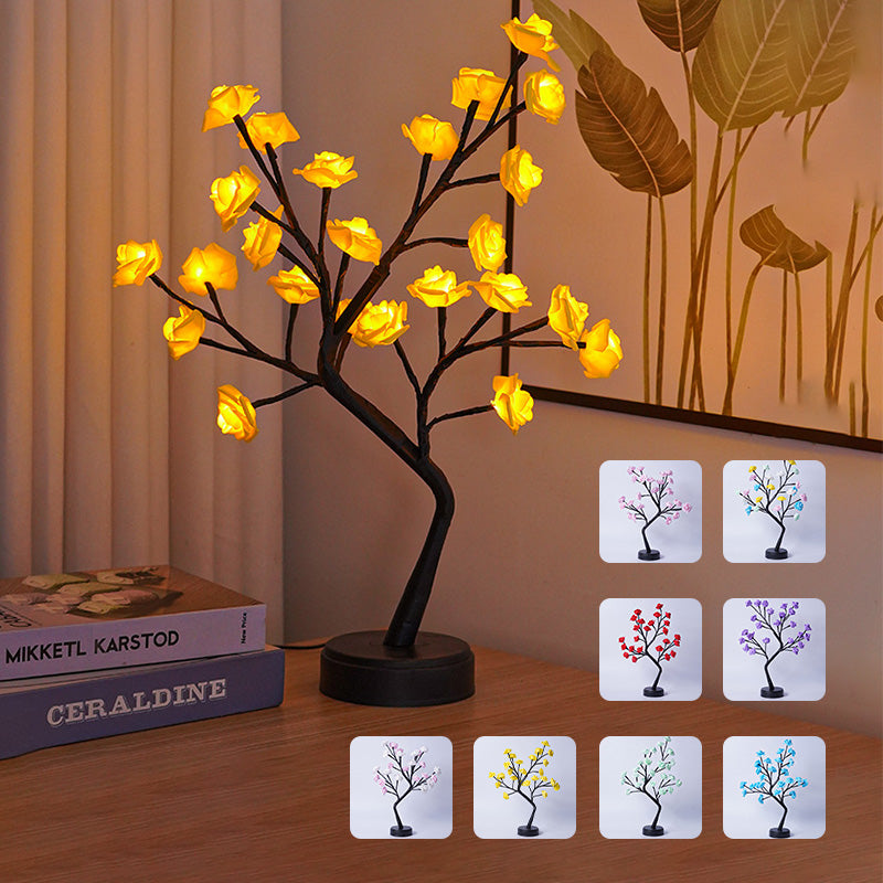 LED Flower Tree Table Lamp